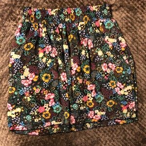 Floral skirt